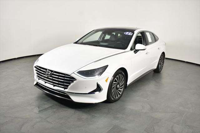 used 2022 Hyundai Sonata Hybrid car, priced at $24,987