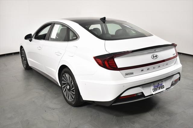 used 2022 Hyundai Sonata Hybrid car, priced at $24,987