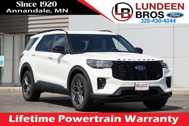 new 2025 Ford Explorer car, priced at $57,607