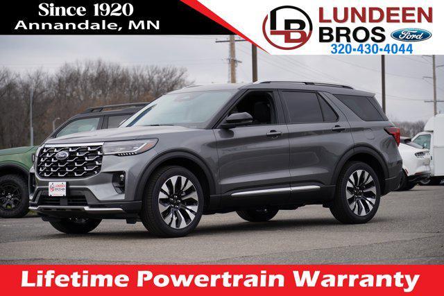new 2025 Ford Explorer car, priced at $54,527