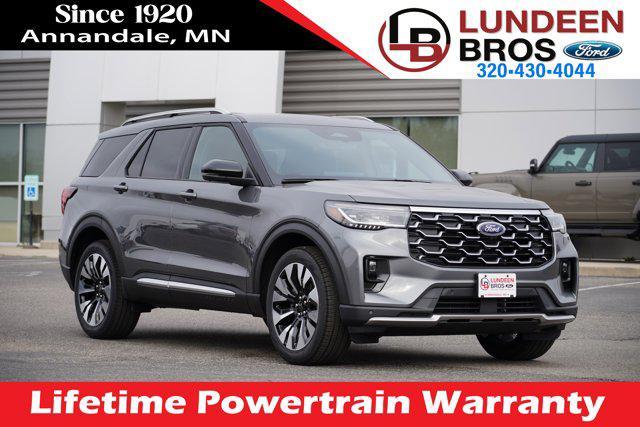 new 2025 Ford Explorer car, priced at $54,527