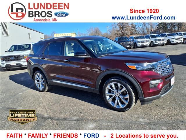 used 2022 Ford Explorer car, priced at $39,650