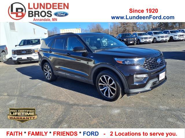 used 2022 Ford Explorer car, priced at $33,779