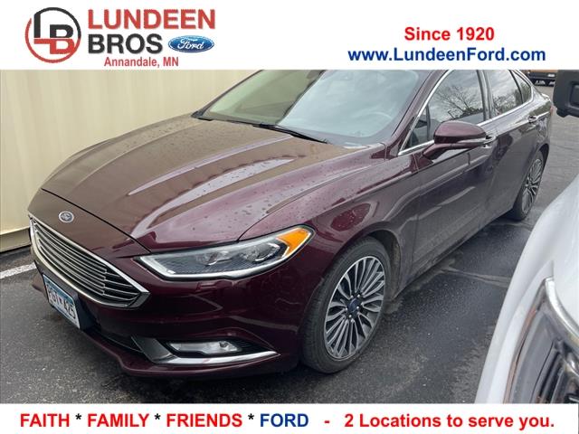 used 2017 Ford Fusion car, priced at $14,788