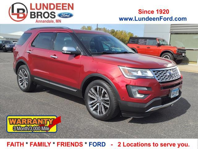 used 2017 Ford Explorer car, priced at $20,632