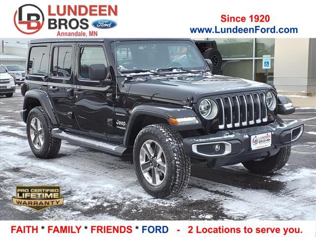 used 2020 Jeep Wrangler Unlimited car, priced at $32,130