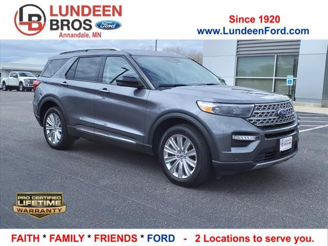 used 2022 Ford Explorer car, priced at $39,949