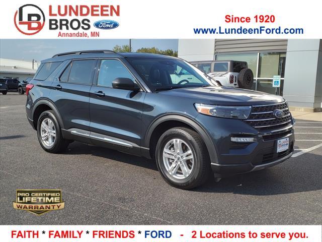 used 2022 Ford Explorer car, priced at $35,733