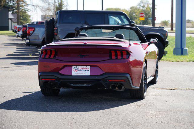 new 2025 Ford Mustang car, priced at $50,554