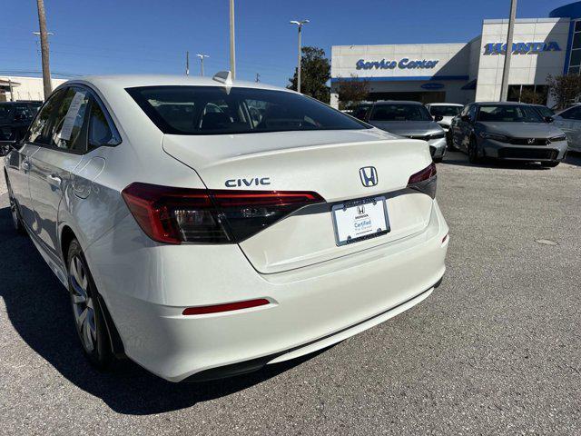 used 2024 Honda Civic car, priced at $21,990