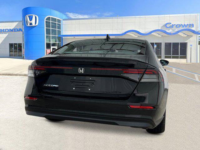 new 2025 Honda Accord car, priced at $29,259