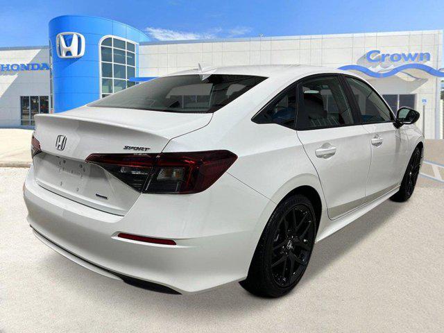 new 2025 Honda Civic Hybrid car, priced at $29,380
