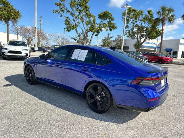 used 2023 Honda Accord Hybrid car, priced at $30,000