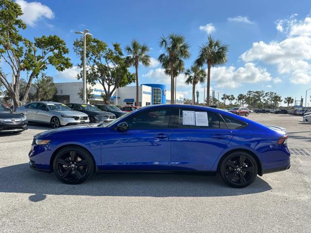 used 2023 Honda Accord Hybrid car, priced at $30,000