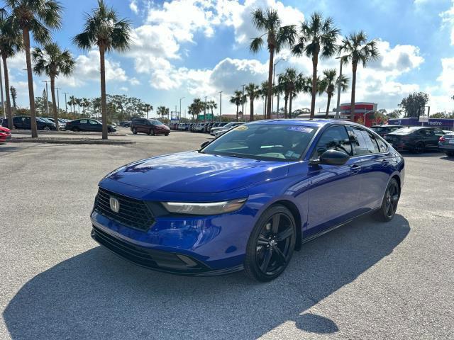 used 2023 Honda Accord Hybrid car, priced at $30,000