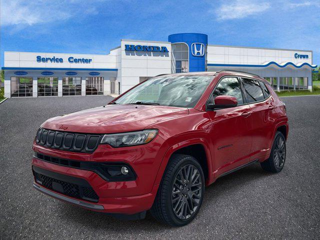 used 2022 Jeep Compass car, priced at $21,490