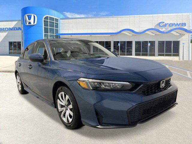 new 2025 Honda Civic car, priced at $25,988