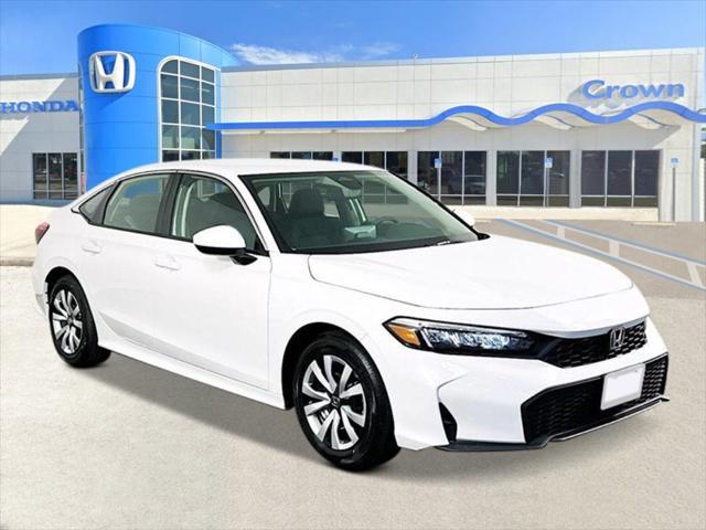 new 2025 Honda Civic car, priced at $25,855