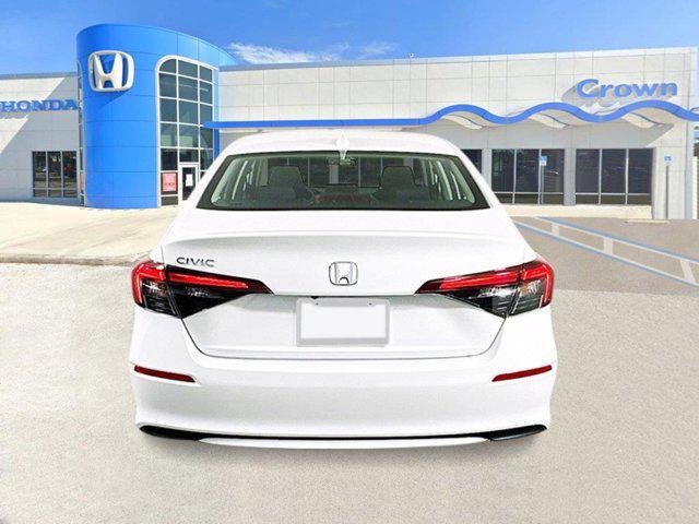 new 2025 Honda Civic car, priced at $25,289