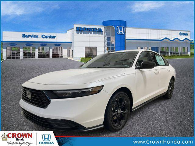 new 2025 Honda Accord car, priced at $30,923