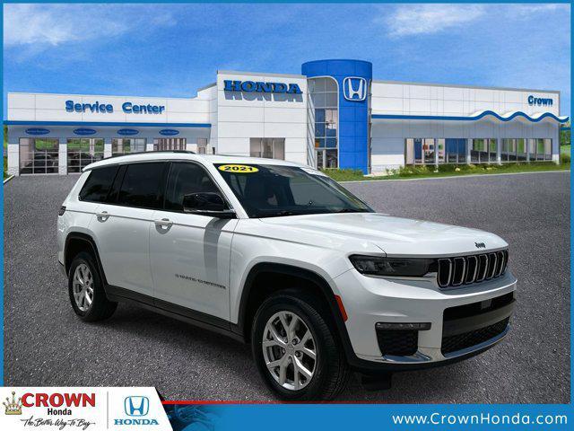 used 2021 Jeep Grand Cherokee L car, priced at $30,000