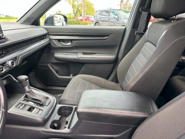 used 2023 Honda CR-V Hybrid car, priced at $27,000