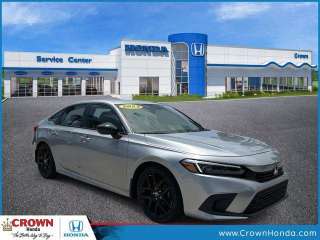 used 2022 Honda Civic car, priced at $21,000