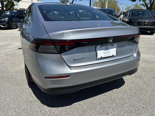used 2023 Honda Accord car, priced at $23,499