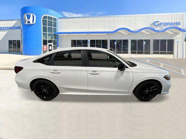 new 2025 Honda Civic car, priced at $27,087