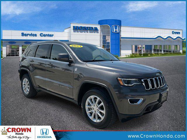 used 2021 Jeep Grand Cherokee car, priced at $22,844