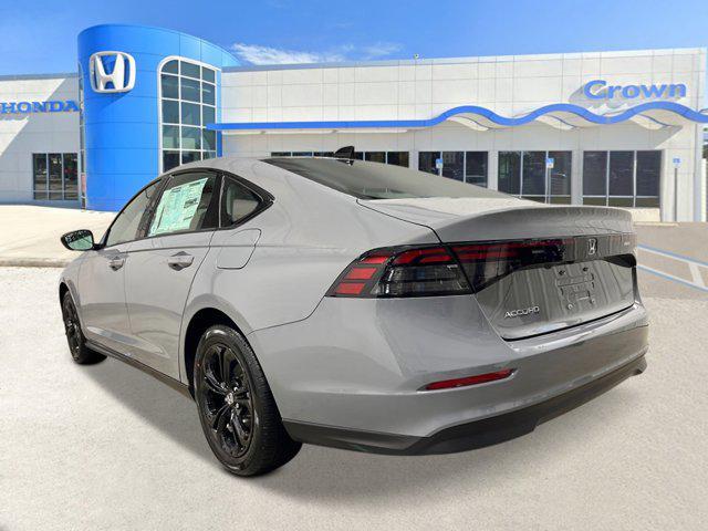new 2025 Honda Accord car, priced at $30,923