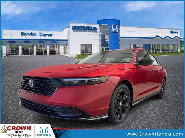 new 2025 Honda Accord car, priced at $30,968