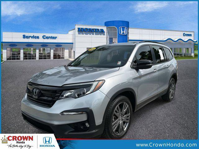 used 2022 Honda Pilot car, priced at $27,900