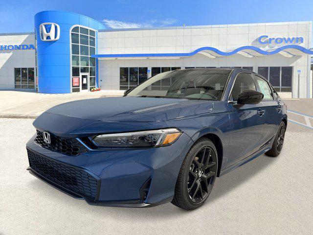 new 2025 Honda Civic car, priced at $25,316