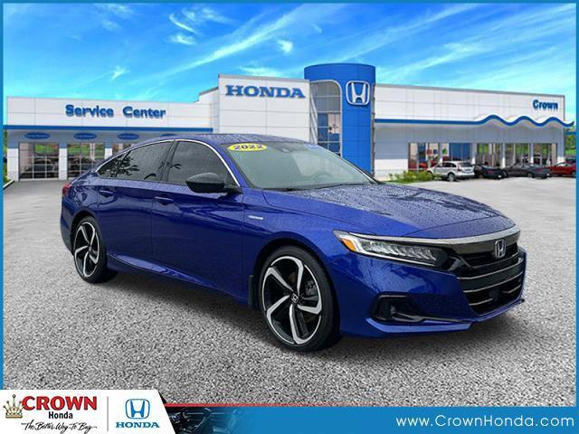 used 2022 Honda Accord Hybrid car, priced at $21,000