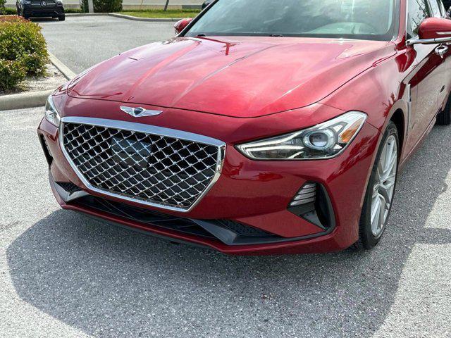 used 2021 Genesis G70 car, priced at $22,000
