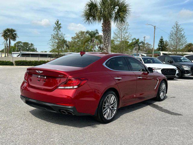 used 2021 Genesis G70 car, priced at $22,000