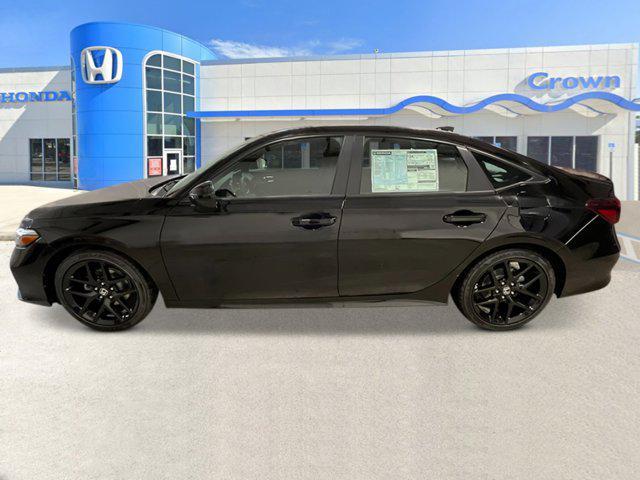 new 2025 Honda Civic car, priced at $26,654