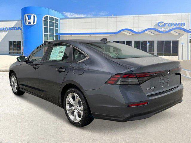 new 2025 Honda Accord car, priced at $28,560