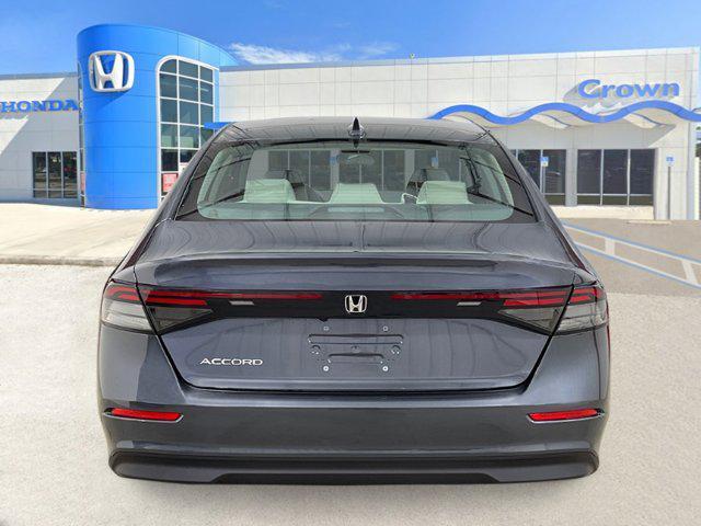 new 2025 Honda Accord car, priced at $28,560