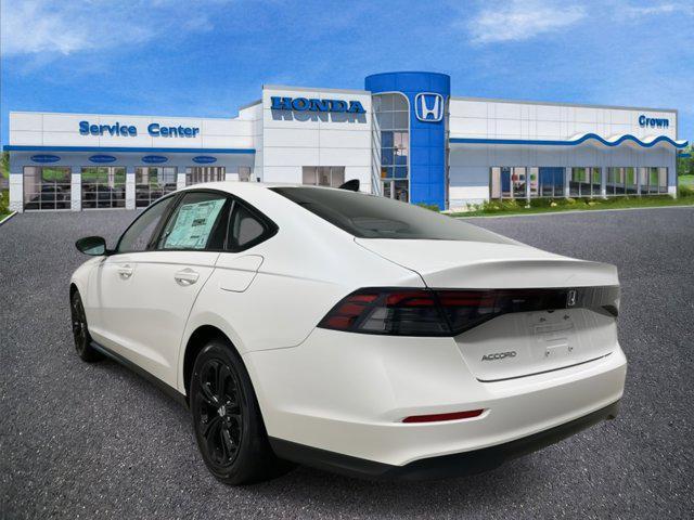 new 2025 Honda Accord car, priced at $32,909
