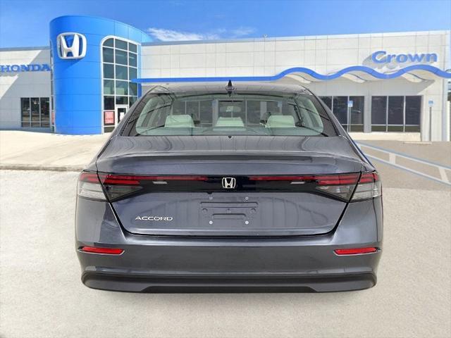 new 2025 Honda Accord car, priced at $29,390