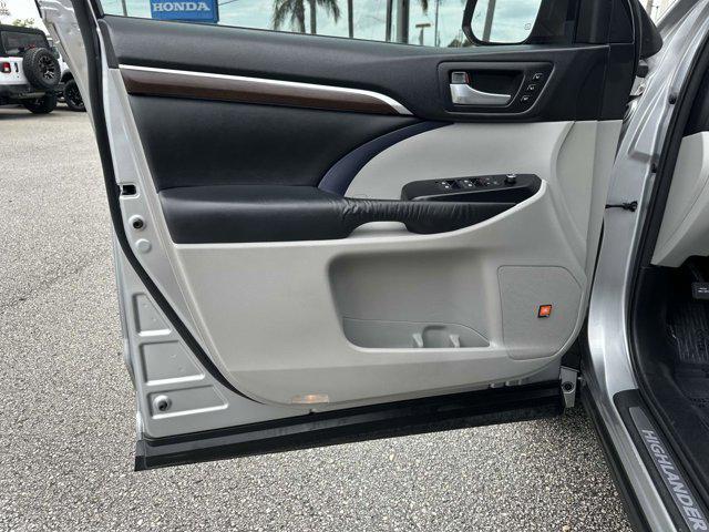 used 2015 Toyota Highlander car, priced at $18,000