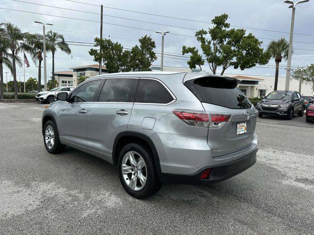 used 2015 Toyota Highlander car, priced at $18,000