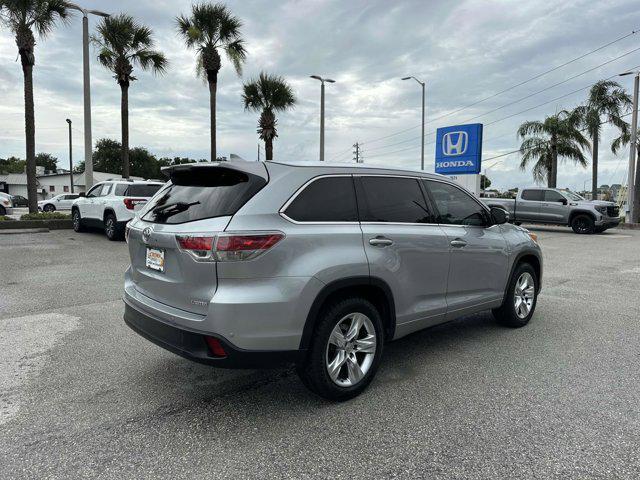 used 2015 Toyota Highlander car, priced at $18,000