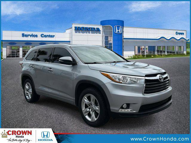 used 2015 Toyota Highlander car, priced at $18,000