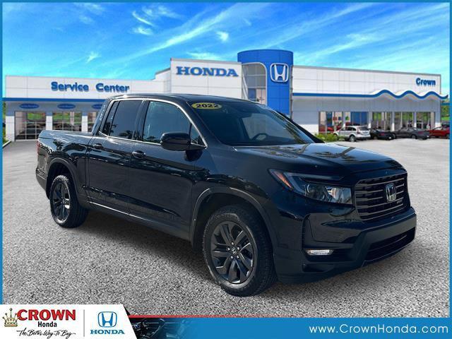 used 2022 Honda Ridgeline car, priced at $29,000