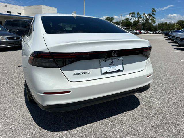 used 2023 Honda Accord car, priced at $23,000