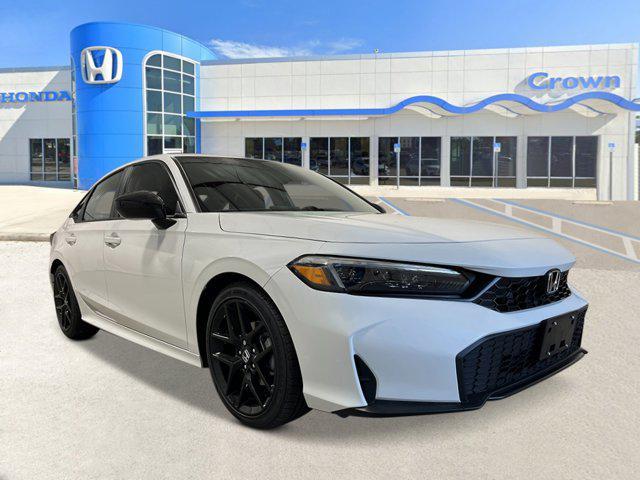 new 2025 Honda Civic car, priced at $27,087