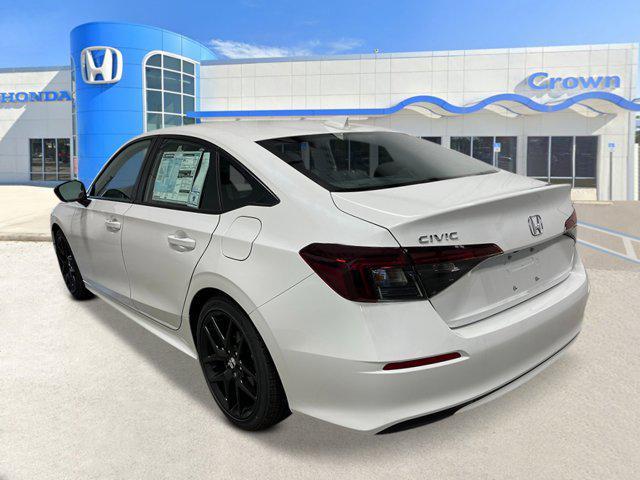 new 2025 Honda Civic car, priced at $27,087